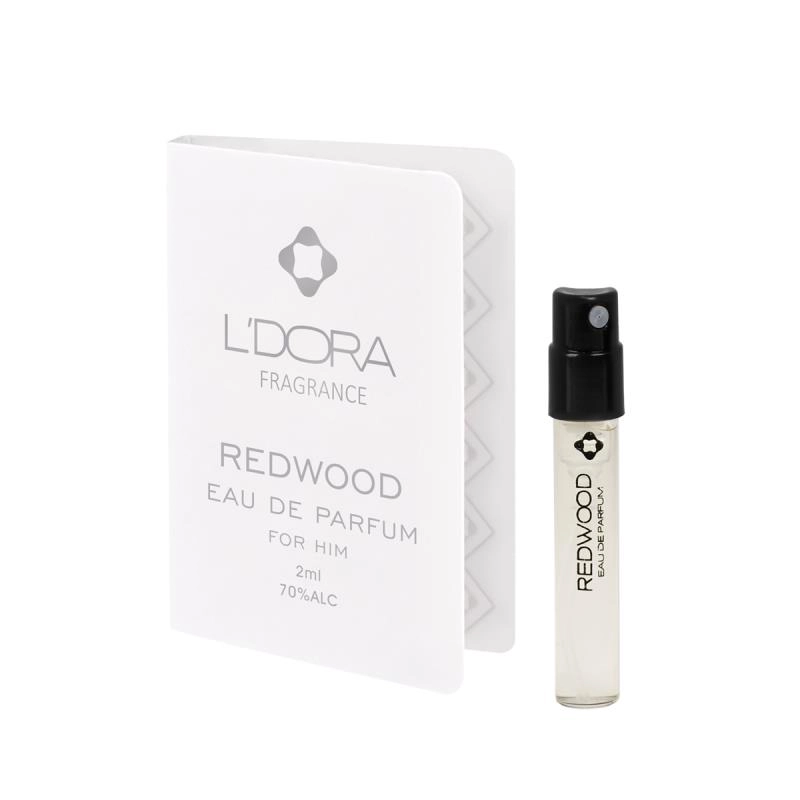 تستر ادوپرفیوم مردانه مدل REDWOOD لدورا فرگرنس 2 میلی لیتر