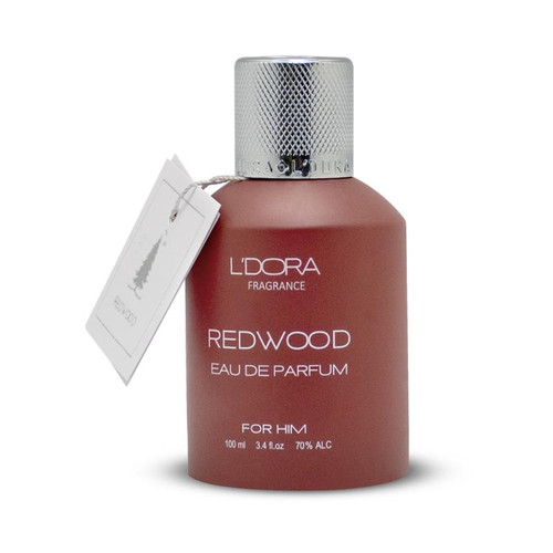 ادوپرفیوم مردانه مدل REDWOOD لدورا فرگرنس 100 میلیلیتر
