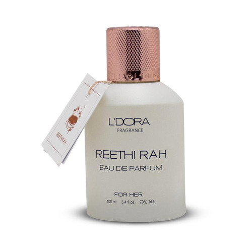 ادوپرفیوم زنانه مدل REETHI RAH لدورا فرگرنس 100 میلیلیتر