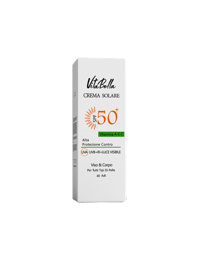 کرم ضد آفتاب spf۵۰ بی رنگ حجم ۴۰ میل ویتابلا